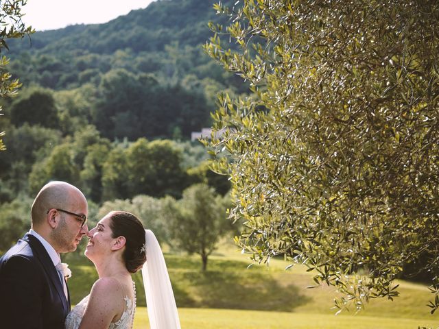 Il matrimonio di Riccardo e Giulia a Corte Franca, Brescia 71