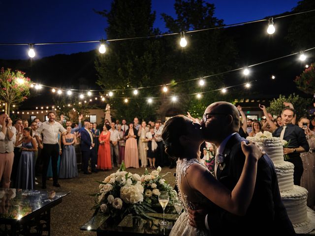 Il matrimonio di Riccardo e Giulia a Corte Franca, Brescia 91