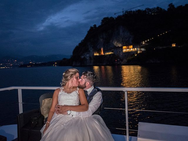 Il matrimonio di Davide e Simona a Angera, Varese 14