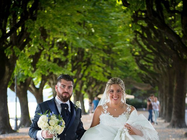 Il matrimonio di Davide e Simona a Angera, Varese 26