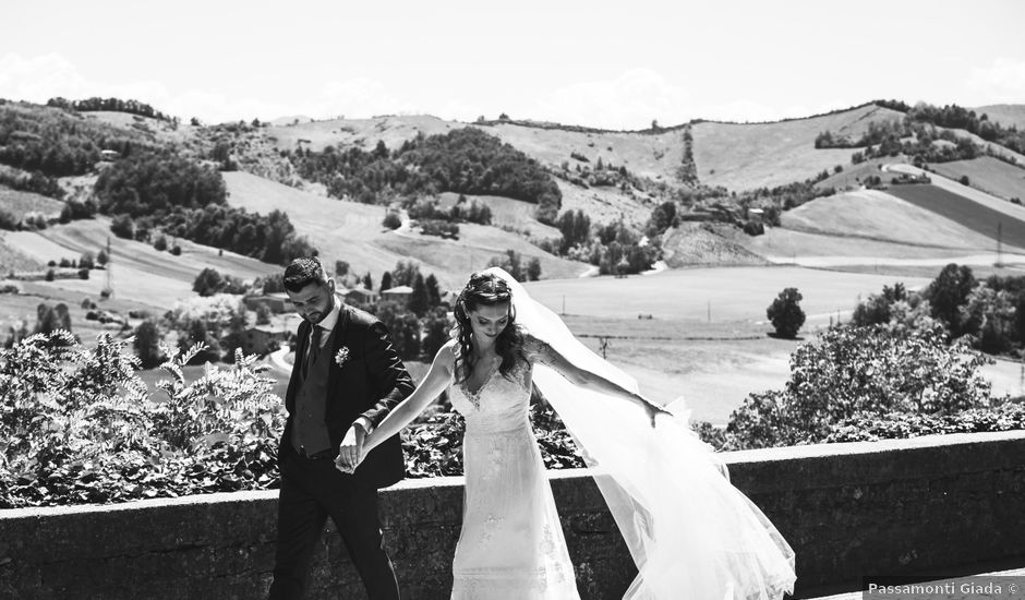 Il matrimonio di Simone e Denise a Castell'Arquato, Piacenza