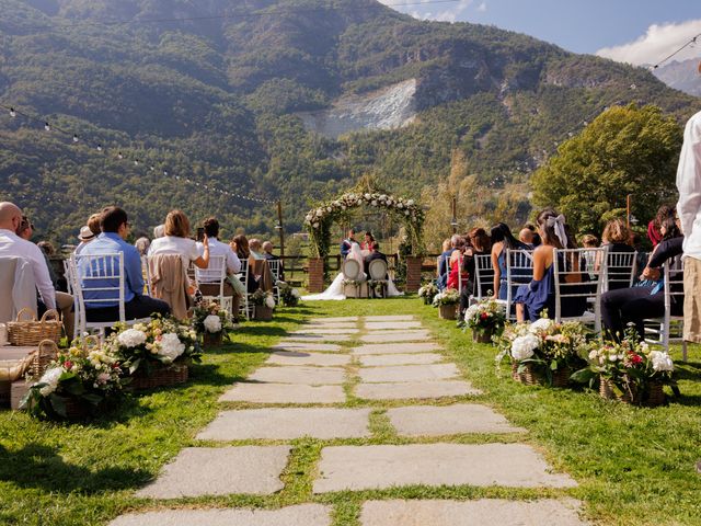 Il matrimonio di Giuseppe e Nicole a Issogne, Aosta 10