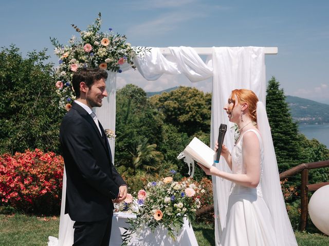 Il matrimonio di Tommaso e Hannah a Arona, Novara 80