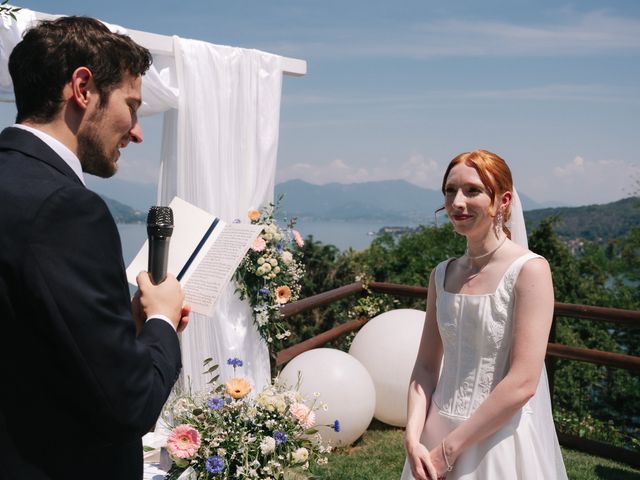 Il matrimonio di Tommaso e Hannah a Arona, Novara 81
