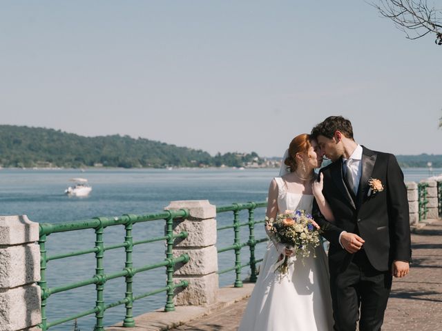 Il matrimonio di Tommaso e Hannah a Arona, Novara 95