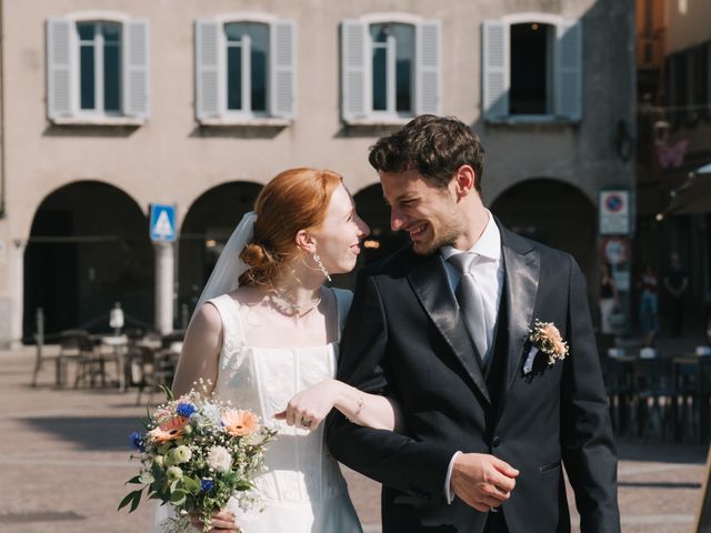 Il matrimonio di Tommaso e Hannah a Arona, Novara 96