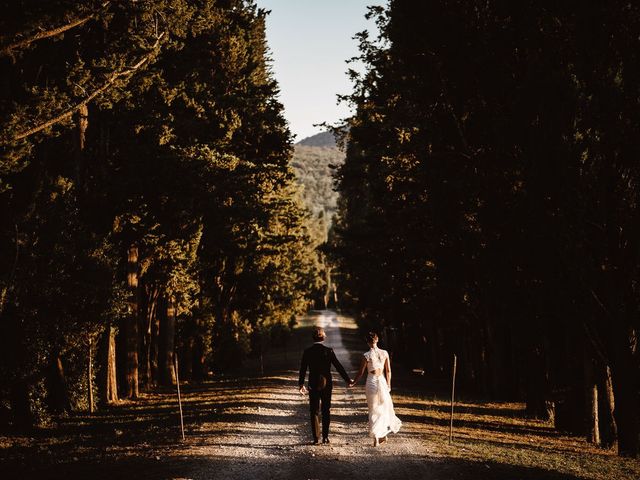 Il matrimonio di Henrik e Pernille a Monteriggioni, Siena 41