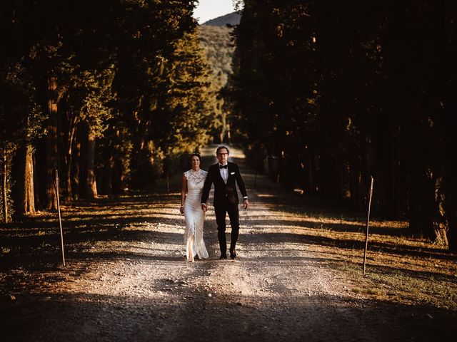 Il matrimonio di Henrik e Pernille a Monteriggioni, Siena 42