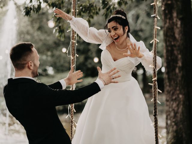 Il matrimonio di Stefano e Stefania a Carvico, Bergamo 74