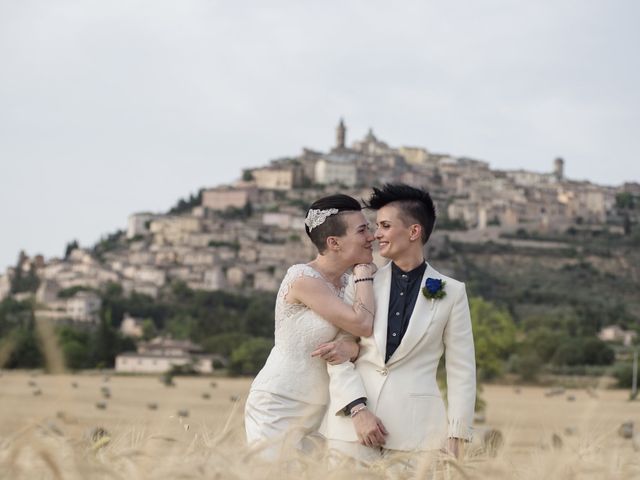 Il matrimonio di Eleonora e Erica a Trevi, Perugia 56