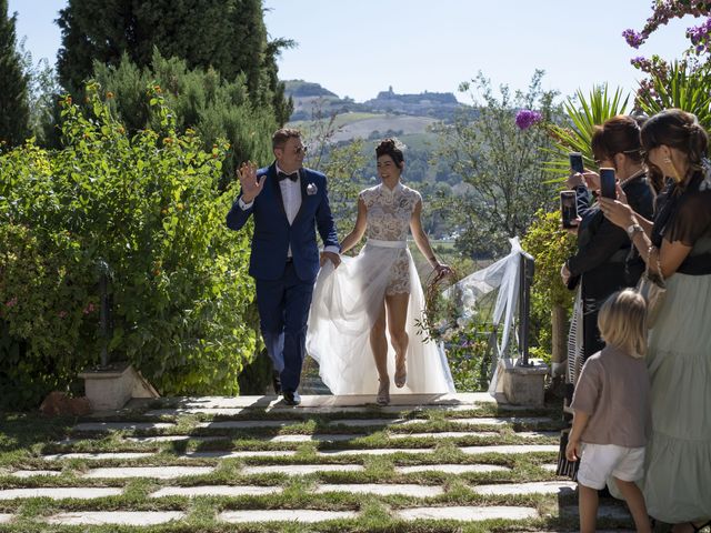 Il matrimonio di Marzia e Claudio a Monte Urano, Fermo 39