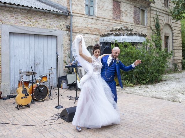 Il matrimonio di Marzia e Claudio a Monte Urano, Fermo 107