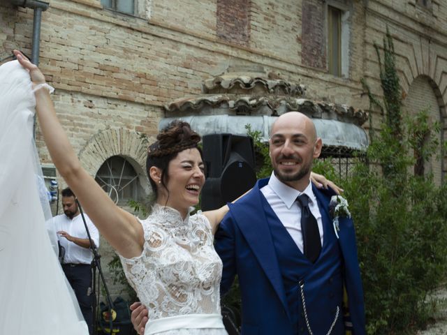 Il matrimonio di Marzia e Claudio a Monte Urano, Fermo 108