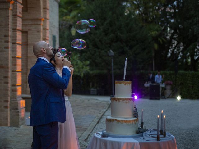 Il matrimonio di Marzia e Claudio a Monte Urano, Fermo 117