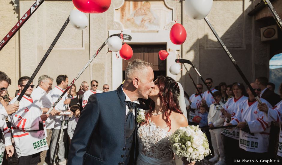 Il matrimonio di Mirko e Silvia a Lugano, Ticino