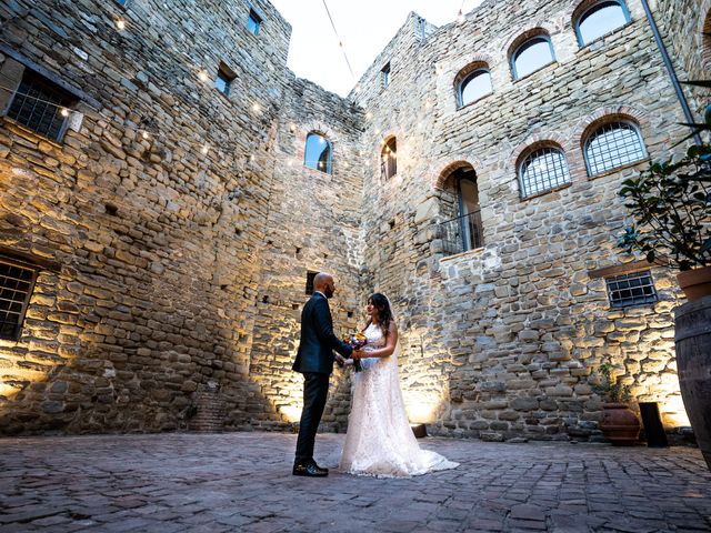 Il matrimonio di Mayra e Lawrence a Torgiano, Perugia 41