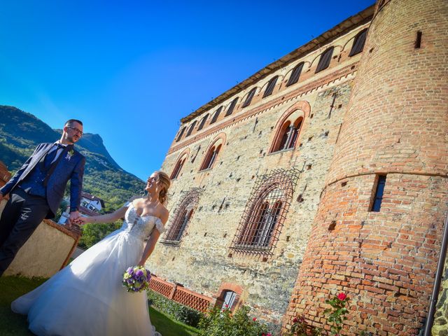 Il matrimonio di Davide e Ginevra a Coazze, Torino 37