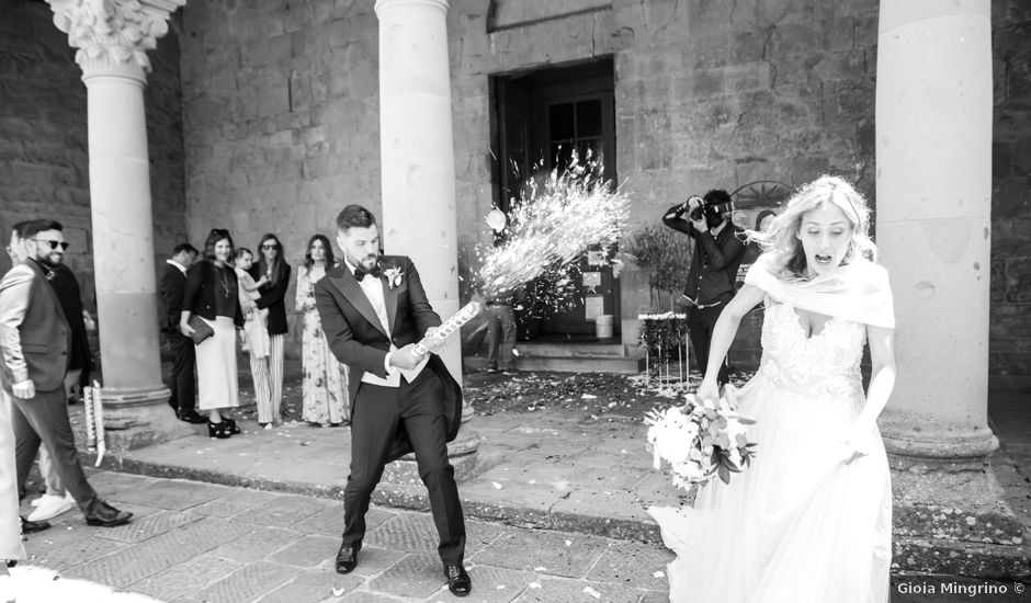 Il matrimonio di David e Roberta a Reggello, Firenze