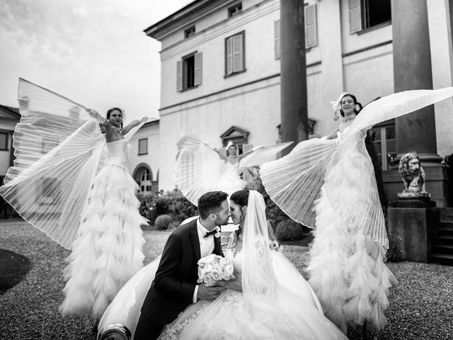 Il matrimonio di Davide e Stephanie a Bergamo, Bergamo 38