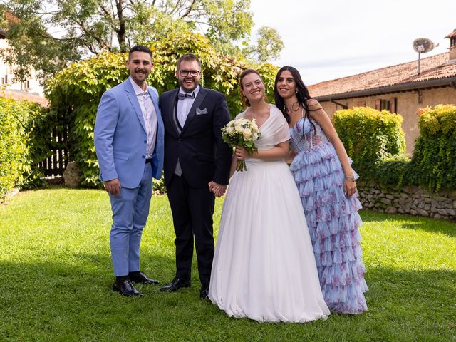 Il matrimonio di Alessia e Roberto a Tavernola Bergamasca, Bergamo 208