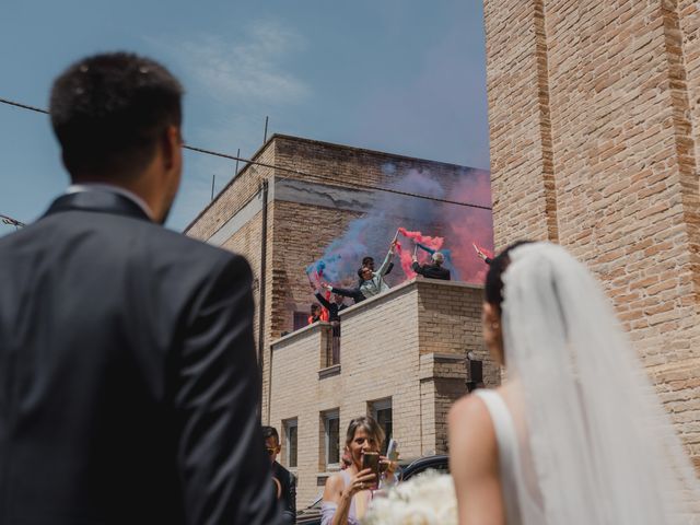 Il matrimonio di Vanessa e Francesco a Castel di Lama, Ascoli Piceno 33