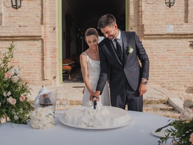 Il matrimonio di Vanessa e Francesco a Castel di Lama, Ascoli Piceno 43