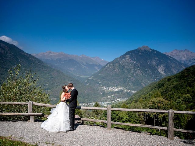 Il matrimonio di Paolo e Monica a Mazzo di Valtellina, Sondrio 34