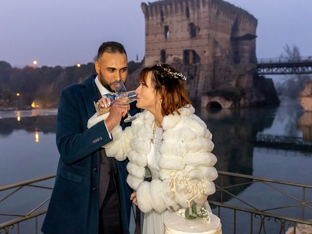 Il matrimonio di Hichem e Marilena a Valeggio sul Mincio, Verona 83