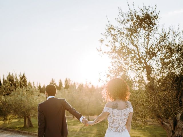 Il matrimonio di Slim e Rebecca a Montespertoli, Firenze 49