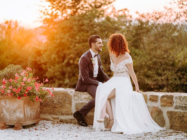 Il matrimonio di Slim e Rebecca a Montespertoli, Firenze 61