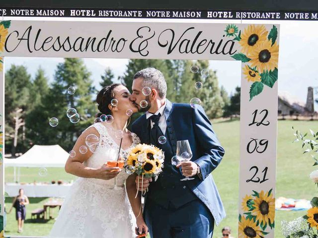 Il matrimonio di Alessandro e Valeria a Aosta, Aosta 45