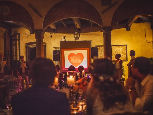 Il matrimonio di Laurent e Charlotte a San Casciano in Val di Pesa, Firenze 79