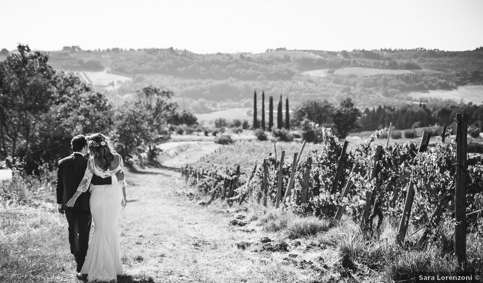 Il matrimonio di Laurent e Charlotte a San Casciano in Val di Pesa, Firenze