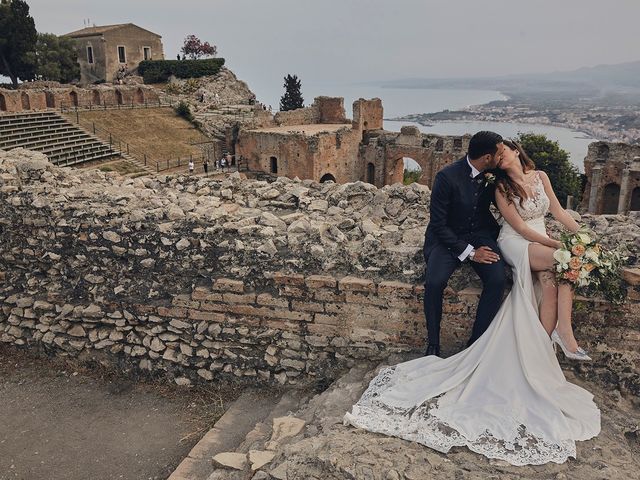 Il matrimonio di Agostino e Carla a Taormina, Messina 14