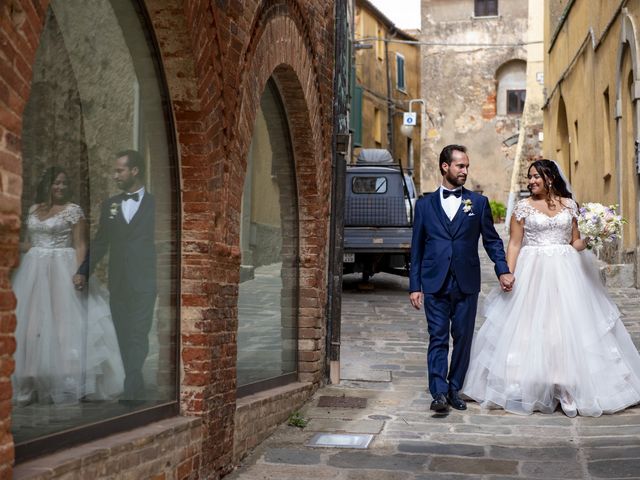 Il matrimonio di Giulia e Gabriele a Montepescali , Grosseto 43