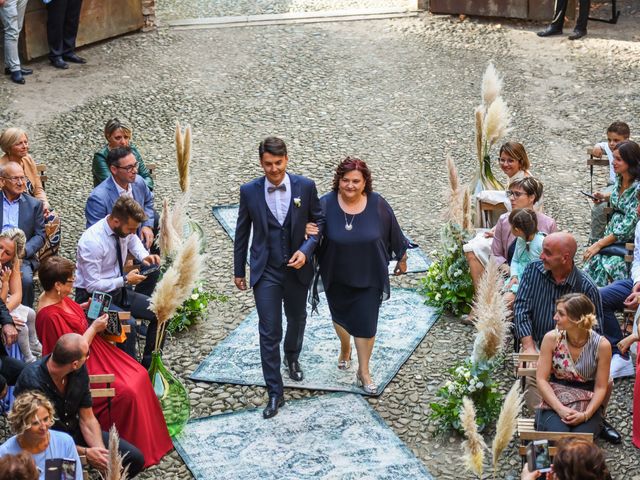 Il matrimonio di Diego e Michela a Piovera, Alessandria 18