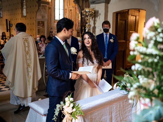 Il matrimonio di Ken e Laura a Vedano Olona, Varese 36