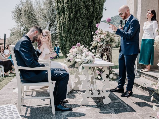 Il matrimonio di Alessandro e Emanuela a Cazzago San Martino, Brescia 187