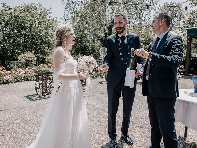 Il matrimonio di Alessandro e Emanuela a Cazzago San Martino, Brescia 254