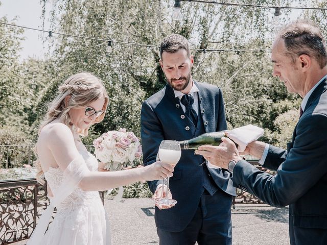 Il matrimonio di Alessandro e Emanuela a Cazzago San Martino, Brescia 256