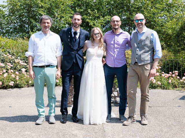 Il matrimonio di Alessandro e Emanuela a Cazzago San Martino, Brescia 293