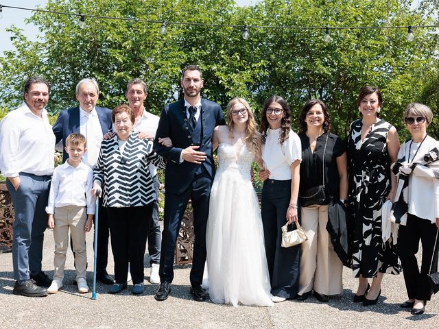 Il matrimonio di Alessandro e Emanuela a Cazzago San Martino, Brescia 297