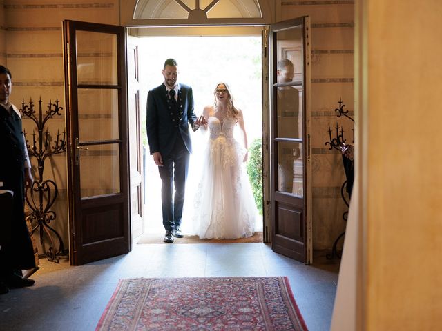 Il matrimonio di Alessandro e Emanuela a Cazzago San Martino, Brescia 311