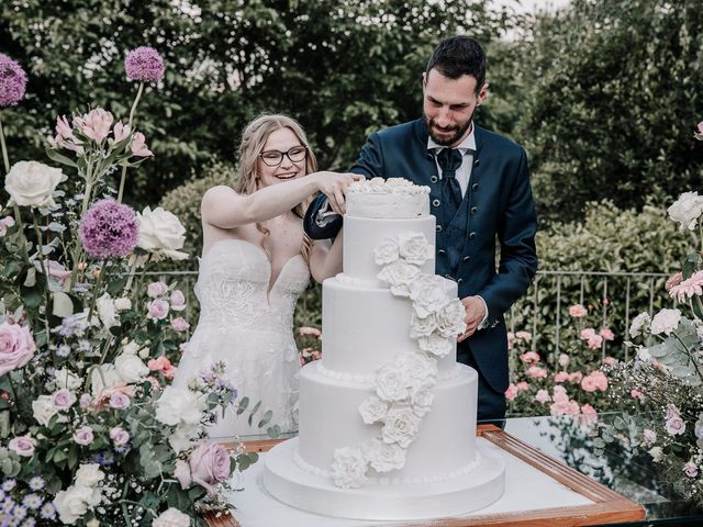 Il matrimonio di Alessandro e Emanuela a Cazzago San Martino, Brescia 388