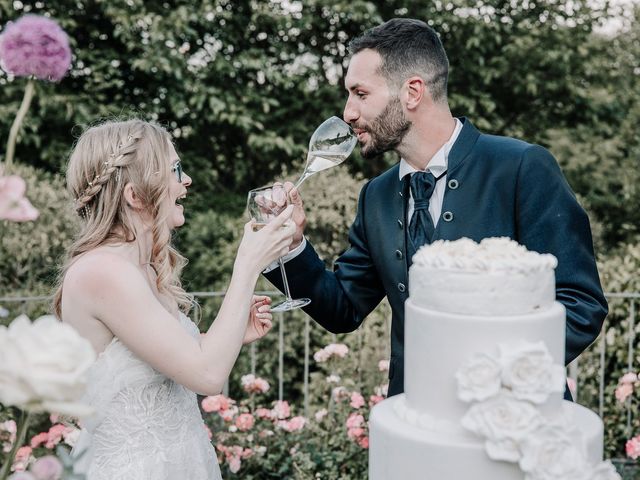 Il matrimonio di Alessandro e Emanuela a Cazzago San Martino, Brescia 390