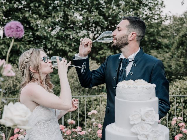 Il matrimonio di Alessandro e Emanuela a Cazzago San Martino, Brescia 392