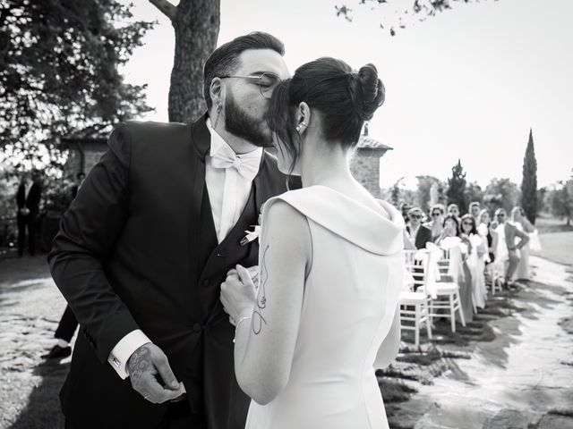 Il matrimonio di Matteo e Concetta a Monte San Savino, Arezzo 44