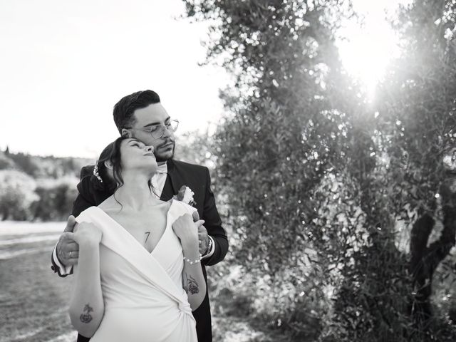 Il matrimonio di Matteo e Concetta a Monte San Savino, Arezzo 72