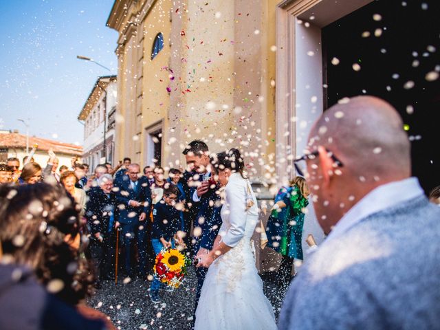 Il matrimonio di Simone e Clara a Mortara, Pavia 20