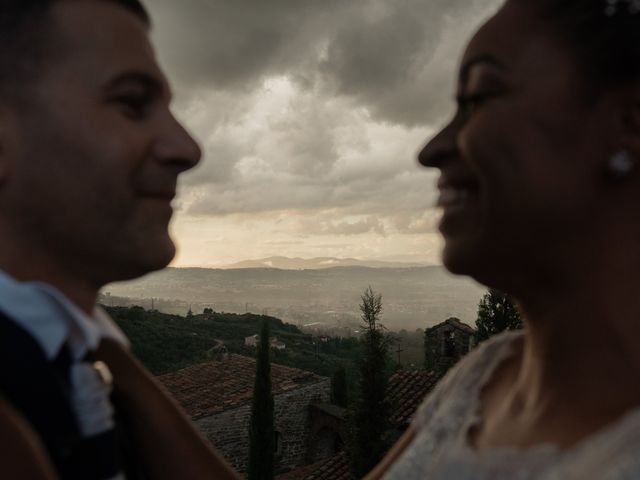Il matrimonio di Chantal e Angelo a Torgiano, Perugia 28